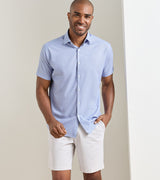 Patton Performance Poplin Sport Shirt - Oak Hall