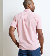 Coastal Stripe Cotton Lyocell Sport Shirt - Oak Hall