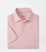 Coastal Stripe Cotton Lyocell Sport Shirt - Oak Hall
