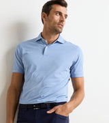 Ballad Performance Jersey Polo - Edwin Spread Coll - Oak Hall
