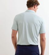 Verse Performance Mesh Polo - Edwin Spread Collar - Oak Hall