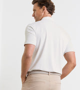 Tempo Performance Mesh Polo - Edwin Spread Collar - Oak Hall