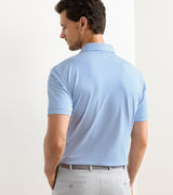 Tempo Performance Mesh Polo - Edwin Spread Collar - Oak Hall