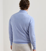 Excursionist Flex Quarter-Zip Sweater - Iris Mist