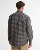 Cliff Regular Fit Thermo Weave Shirt - Navy - Oak Hall