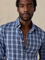 Faherty The Movement Shirt - Blue Bay Plaid