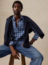 Faherty The Movement Shirt - Blue Bay Plaid