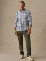 Faherty Soft Twill Movement Shirt - Cottage Grove Plaid