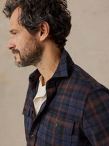 Faherty Legend Sweater Shirt - Colorado Nights Plaid