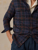 Faherty Legend Sweater Shirt - Colorado Nights Plaid