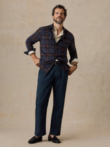 Faherty Legend Sweater Shirt - Colorado Nights Plaid