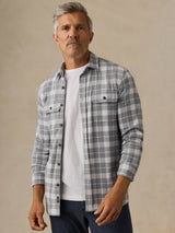 Faherty Legend Sweater Shirt - Stone Hollow Plaid