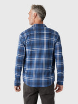 Faherty Legend Sweater Shirt - Blue Ridge Plaid