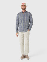 Faherty Coastline Knit Shirt - Eagle Peak Plaid