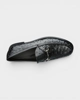 Nika Ostrich Bit Loafer