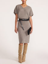 Ophi Vee Cashmere Dress