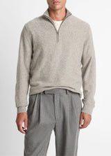 Boiled Cashmere Qtr Zip - Oak Hall