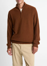 Boiled Cashmere Qtr Zip - Oak Hall