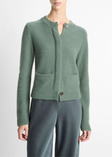 Plush Cashmere Shrunken Cardigan - Oak Hall