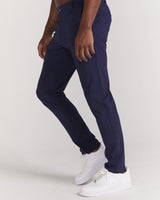 Bradley Pull-On Trouser - Midnight Navy