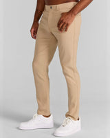 Calvin Pull-On Chino - Bark