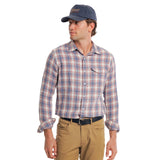 Criquet Double Cloth Flannel Pearl Snap - Boyd Plaid Cream