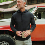 Criquet Quilted Hoodie - Black Key