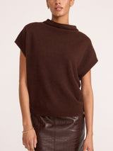 Morten Funnel Neck Cashmere Top