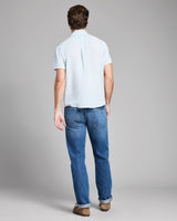 Short Sleeve Linen Tuscumbia Shirt Button Down - Oak Hall