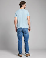 Short-Sleeve Birdseye Henley - Oak Hall