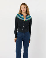 Marge Fair Isle Cardigan - Oak Hall