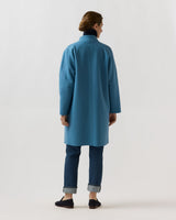Ann Mashburn Kimono Carina Coat - Delft Blue