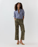 Ann Mashburn Frankie Cropped Pant - Camo