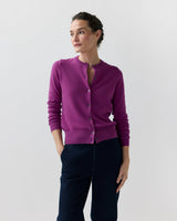 Rosie Cardigan - Heather Fuchsia