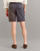 Slub Cotton Moore Short - Oak Hall