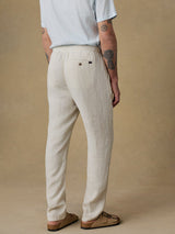 Linen Drawstring Pant