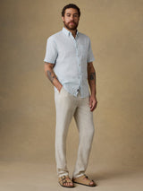 Linen Drawstring Pant