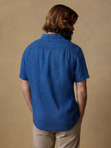 Short Sleeve Palma Linen Shirt - Oak Hall