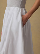 Coastal Poplin Nera Skirt - Oak Hall