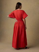 Coastal Poplin Elia Smocked Dress - Oak Hall