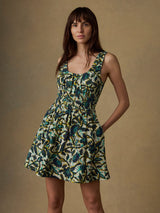 Montecito Linen Mini Dress - Oak Hall