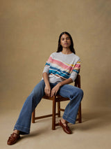 Sunwashed Slub Crewneck