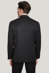 Jack Victor black tuxedo jacket, back - Oak Hall