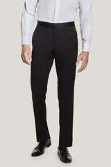 Jack Victor black tuxedo trousers - Oak Hall