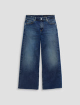 AG Jeans Saige Wide Leg Crop Jean - Hard Bop