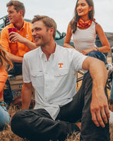 Tennessee Tailgater Short Sleeve Snap Shirt - White