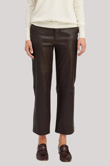 Cropped Baggy Trousers - Oak Hall