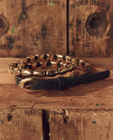 The Great The Beaded Belt - Black with Gold