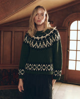 The Arctic Fairisle Pullover - Winter Pine