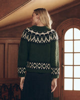 The Arctic Fairisle Pullover - Winter Pine